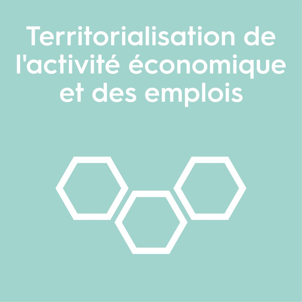 Territorialisation de l’activité économique et des emplois